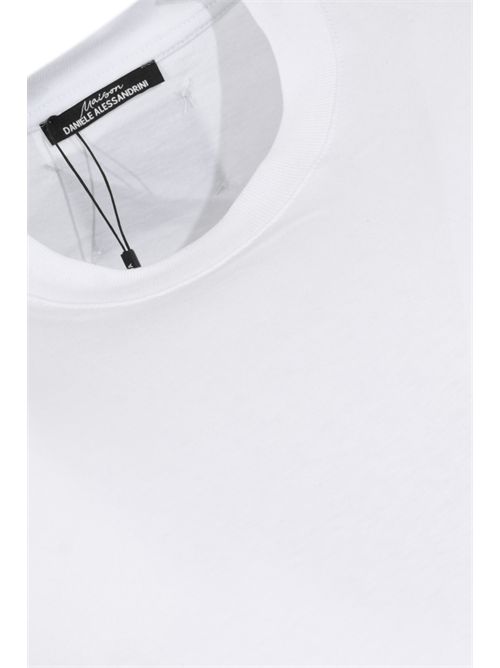 T-shirt over in cotone Bianco DANIELE ALESSANDRINI | DUTC0033 JC04901000